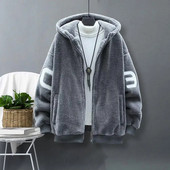 Jachete pentru bărbați, toamnă iarnă, cu închidere cu fermoar, buzunare