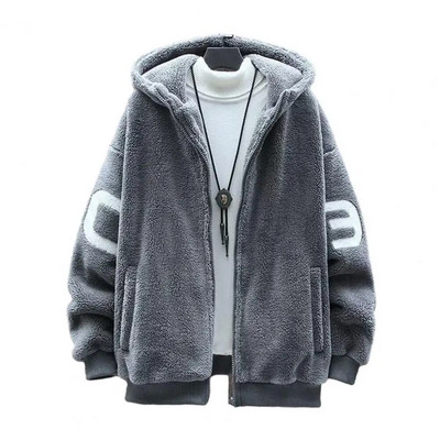 Jachete pentru bărbați, toamnă iarnă, cu închidere cu fermoar, buzunare