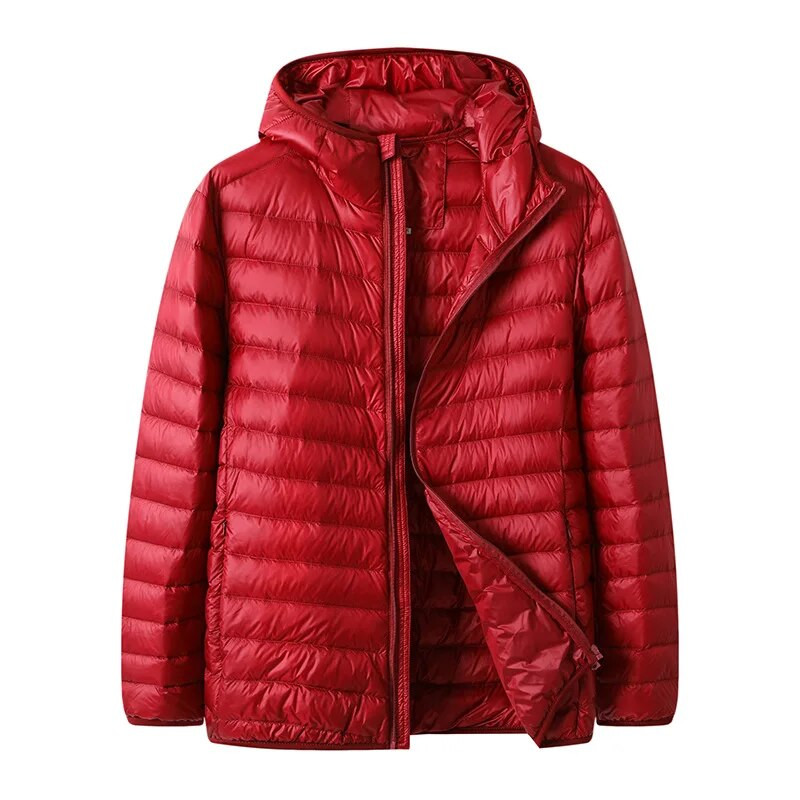 Jachetă ușoară cu glugă, de la XL până la 8XL, 2022, toamnă iarnă, stil clasic, de dimensiuni mari, pentru bărbați tineri, largi, groasă, caldă.