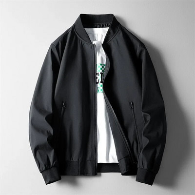 2024. Proljeće Jesen Muške bomber jakne Muška gornja odjeća Slim Fit jednobojni kaputi Modna muška ulična bejzbol jakne Odjeća