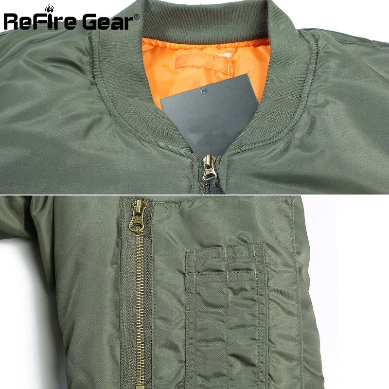 MA1 Army Air Force Fly Pilot Jacket Vojna Airborne Flight Taktička bomber jakna Muška zimska topla avijatičarska motociklistička kaput