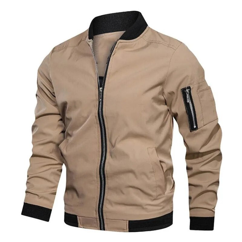 Jachete de vânt pentru bărbați Jachetă bomber pentru bărbați Îmbrăcăminte de stradă casual pentru bărbați Hip Hop Slim Fit Mantoane de baseball pentru pilot Îmbrăcăminte pentru bărbați