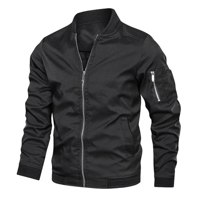 Jachete de vânt pentru bărbați Jachetă bomber pentru bărbați Îmbrăcăminte de stradă casual pentru bărbați Hip Hop Slim Fit Mantoane de baseball pentru pilot Îmbrăcăminte pentru bărbați