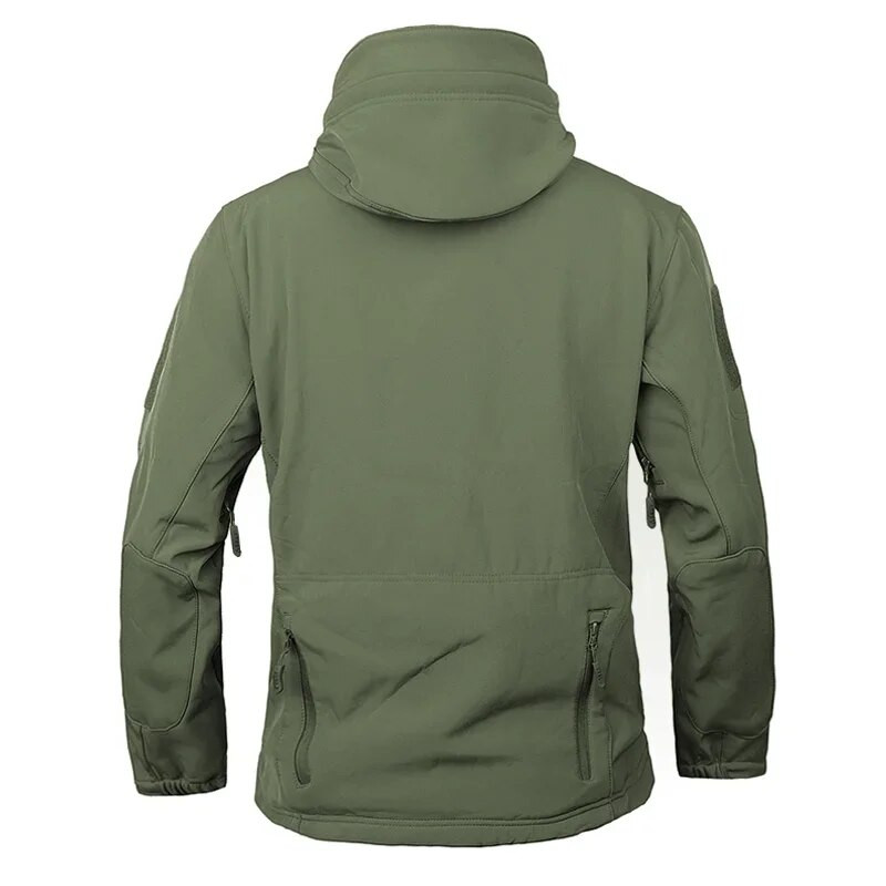 Jachetă militară tactică de iarnă pentru bărbați Army CP Camuflaj Airsoft Îmbrăcăminte impermeabilă Windbreaker Multicam Fleece Bomber Mantoane Bărbați