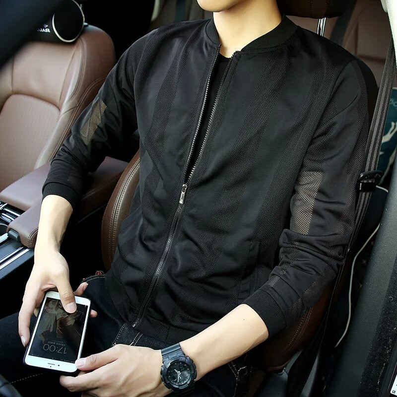 Jachetă Bărbați Guler Baseball Protecție solară Jachetă pentru bărbați Jachetă Bărbat Femeie Conducere Ciclism Rochie Femei Negru Alb 5XL