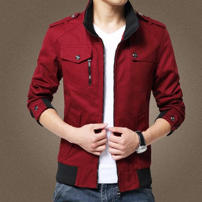 Jachetă ocazională pentru bărbați Jachetă bomber pentru bărbați Jachetă militară bărbați, primăvară, toamnă, mai mari, iarnă, jachete pentru pilot, haină de marcă de modă.