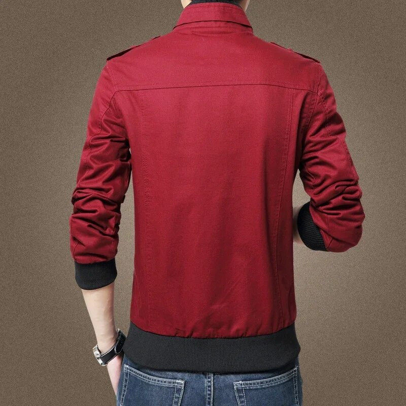 Jachetă ocazională pentru bărbați Jachetă bomber pentru bărbați Jachetă militară bărbați, primăvară, toamnă, mai mari, iarnă, jachete pentru pilot, haină de marcă de modă.