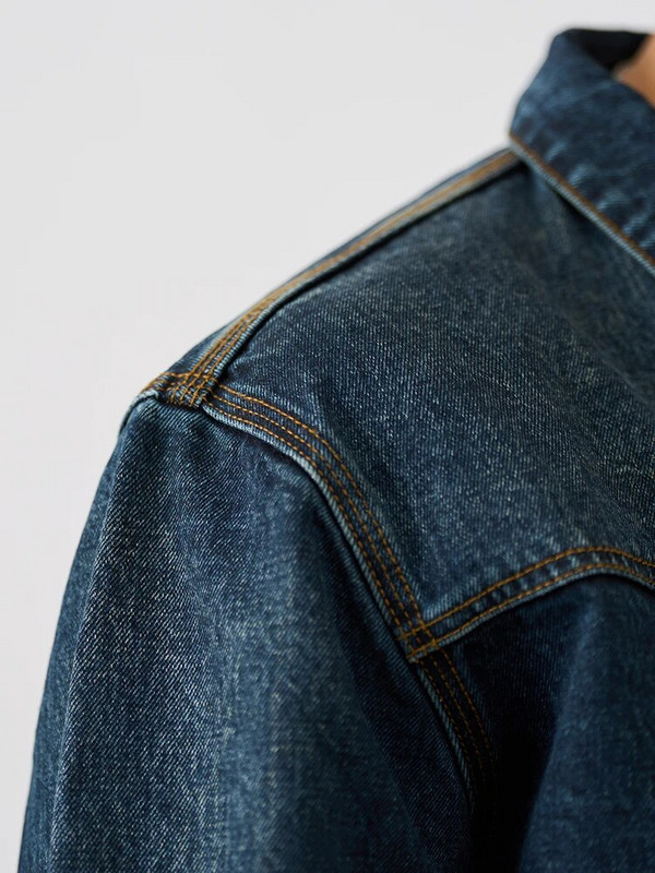 SIMWOOD High Standard Series 2024 Spring New Regular Fit 16OZ Selvedge traper jakne Muškarci Ženska odjeća visoke kvalitete