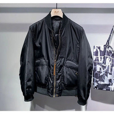 Vintage Top Streetwear Hip Hop Manta militară Bărbați Punk Bomber Flight Air Force Pilot Jachetă școală japoneză Nod îmbrăcăminte de baseball