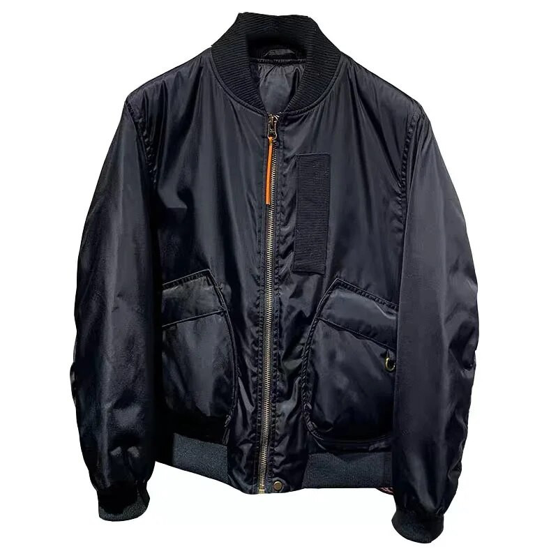 Vintage Top Streetwear Hip Hop Manta militară Bărbați Punk Bomber Flight Air Force Pilot Jachetă școală japoneză Nod îmbrăcăminte de baseball