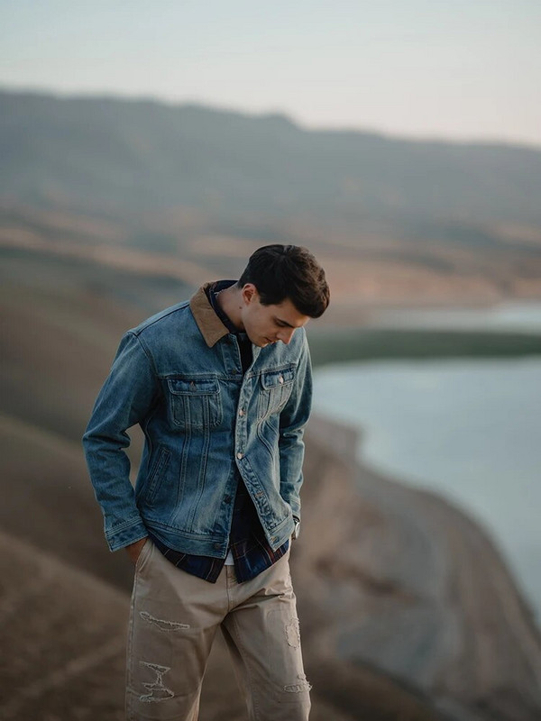 SIMWOOD, primăvară 2024, noi jachete supradimensionate din denim, bărbați, 15,02 oz, grele, 100% bumbac, spălate, din material vintage