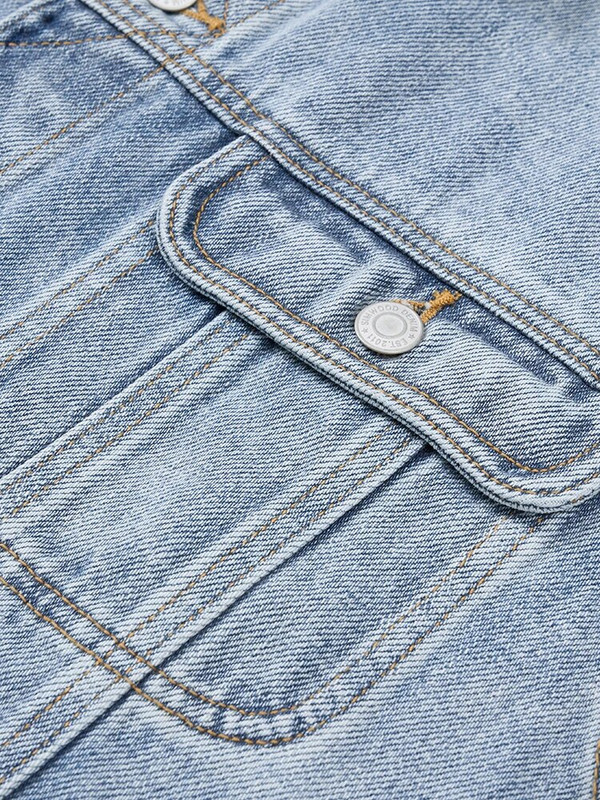 SIMWOOD, primăvară 2024, noi jachete supradimensionate din denim, bărbați, 15,02 oz, grele, 100% bumbac, spălate, din material vintage