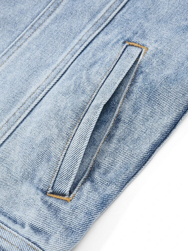 SIMWOOD, primăvară 2024, noi jachete supradimensionate din denim, bărbați, 15,02 oz, grele, 100% bumbac, spălate, din material vintage