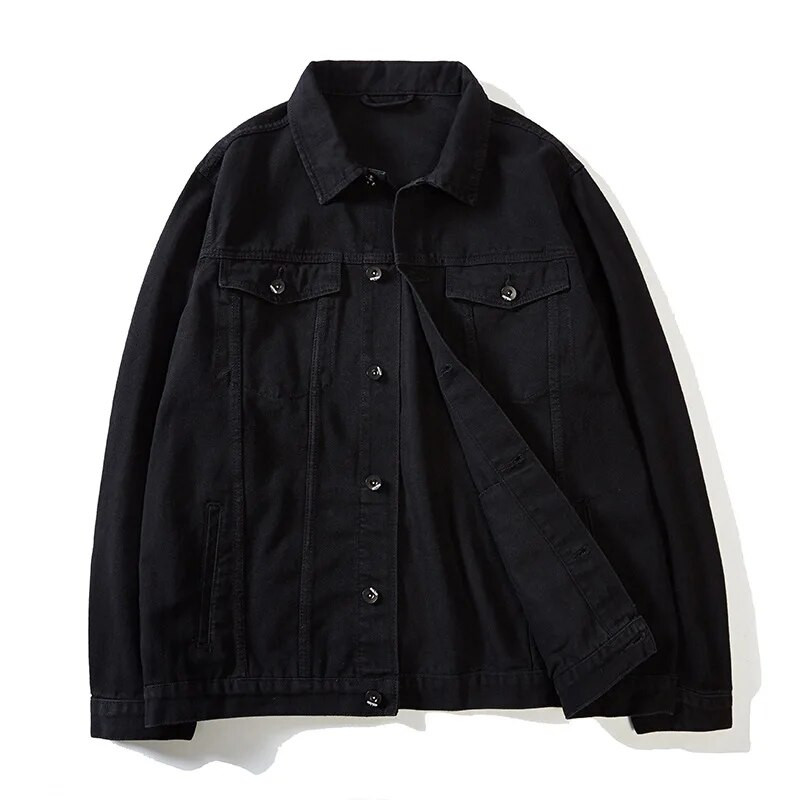 Cămașă din denim extra mare Bărbați Plus Size 7XL 8XL Jachetă albastră clasică Primăvara toamnă Moda oversize masculin Haine de marcă de înaltă calitate