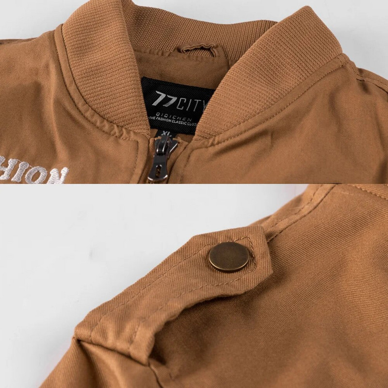 Vojna taktička jakna Muškarci Proljeće Jesen Uzročna bombaška jakna Kaput Vojna pilotska jakna Air Force Flight Cargo Kaput Plus Veličina 4XL