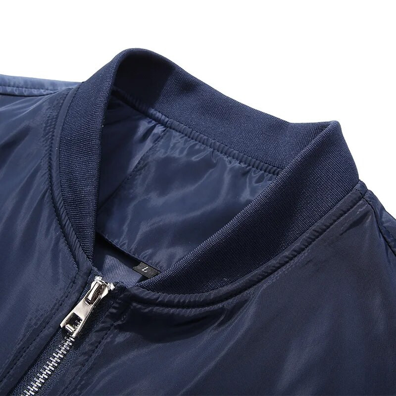 Jachetă casual pentru bărbați 2024, la modă solidă, subțire, pardesiu, primăvară, toamnă, baseball, în aer liber, M-7XL