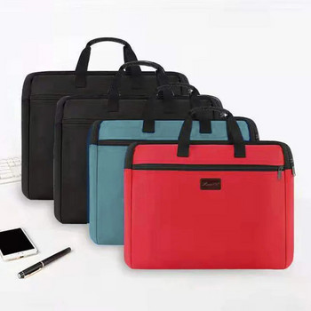 Чанта за лаптоп Дамска чанта Бележник Куфарче Едноцветни лаптопи Чанти с цип За преносим компютър Бизнес чанта