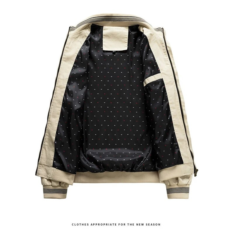 Jachetă de vânt ocazională pentru bărbați, impermeabilă, haină militară pentru bărbați, jachetă de baseball, haină de drumeție