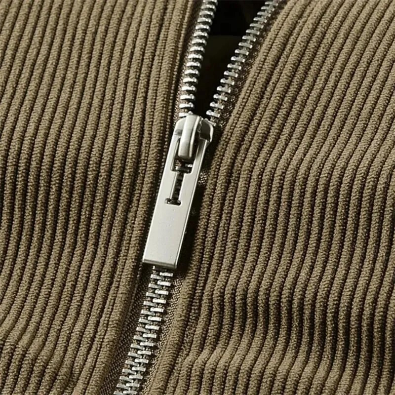 Muški kaput Proljeće i jesen Novi široki muški bejzbol ovratnik Retro jakne sa samostojećim ovratnikom Muška gornja bomber jakna dugih rukava Muškarci