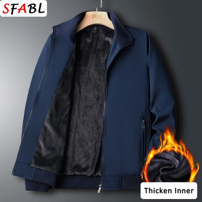 Jachetă de iarnă pentru bărbați Jachete de iarnă de lux pentru bărbați Rochie de birou de afaceri de culoare solidă Blazere casual pentru bărbați L-3XL