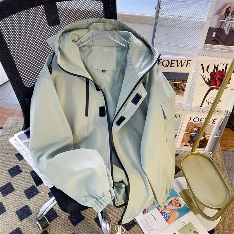 Jachetă Sprinter pentru bărbați, de înaltă calitate, supradimensionată, pentru bărbați, Harajuku, primăvară, toamnă, în aer liber.