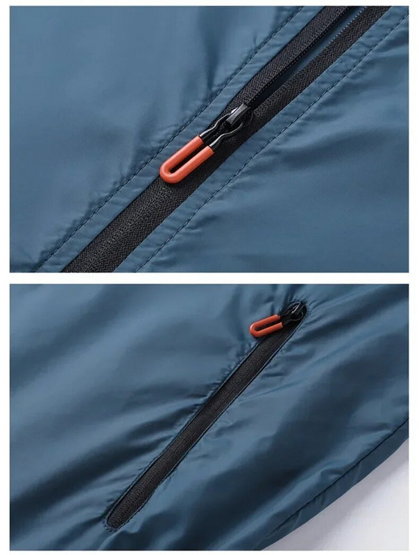 Αντηλιακά παλτό 2024 Ανδρικά αναπνέοντα αθλητικά αδιάβροχα μπουφάν Καλοκαιρινή προστασία από υπεριώδη ακτινοβολία Ρούχα για ψάρεμα εξωτερικού χώρου