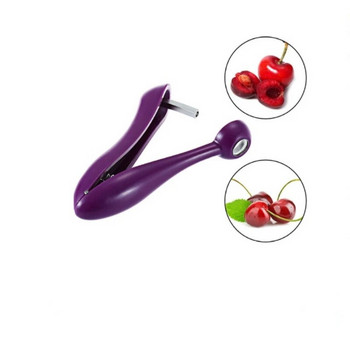 Νέο 5\'\' Cherry Fruit Kitchen Pitter Remover Olive Corer Remove Pit Tool Seed Gadge Εργαλεία για φρούτα και λαχανικά Cherry Pitter