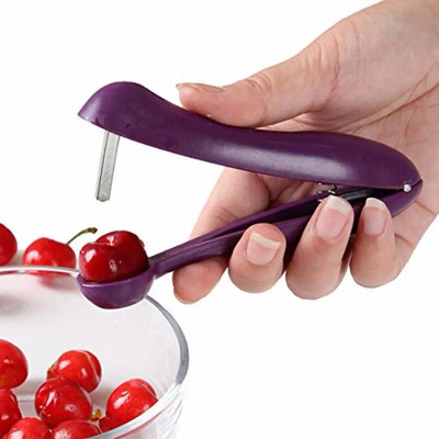 Нов 5-инчов кухненски инструмент за премахване на костилка от черешови плодове Olive Corer Remove Pit Tool Инструмент за семена Seed Gadge Инструменти за плодове и зеленчуци Черешова костилка