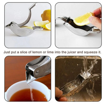 Creative Bird Lemon Squeezers Αποχυμωτής Οικιακός ανοξείδωτος ατσάλι 304 Lemon Tea infuser Εργαλεία κουζίνας Εργαλεία φρούτων λαχανικών