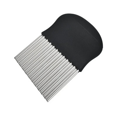 Nerūdijančio plieno bulvių pjaustyklė gruzdintų bulvyčių gaminimo aparatai Daržovių vaisiams raukšlėtis banguotu peiliu pjaustytuvas smulkintuvas Virtuvės daržovių įrankiai