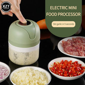 Mini tocător de usturoi electric USB Tocător de carne Mașină de zdrobire usturoi Mașină de zdrobire robustă, durabilă, zdrobitoare de legume, ghimbir, instrument de bucătărie