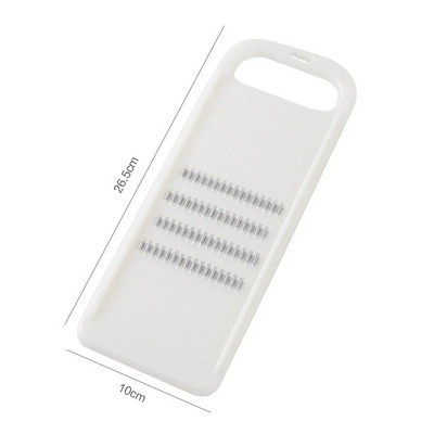 Φορητός τεμαχιστής από ανοξείδωτο ατσάλι, εγχειρίδιο, πατάτες καρότα αγγουράκια τεμαχιστής τρίφτης εύκολος καθαρισμός με λαβή ανθεκτικό εργαλείο κουζίνας