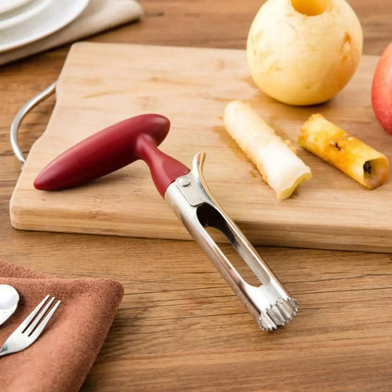 Terasest täppide eemaldamise nuga Õunakirsid õuna pirni tuumad kivide eemaldamise puuriist kööginuga lõikur G3G1