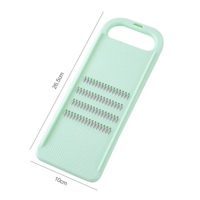 Răzătoare pentru fructe de uz casnic pentru legume, bucătărie, portabil, rapid, tocător de ridichi, castraveți, care nu rănește mâinile tăiate benzi de cartofi instrument auxiliar