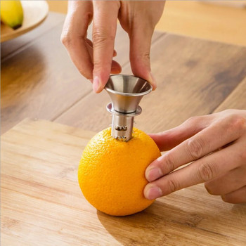 Ръчна лимоноизстисквачка от неръждаема стомана Портокалова сокоизстисквачка Плодове Зеленчуци Инструменти Кухненски джаджи Аксесоари Високо качество
