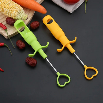 Cherry Olive Fruit Corer Red Dates Jujube Pitter Remover Seed Push Out Vegetable Tools Kitchen Gadgets