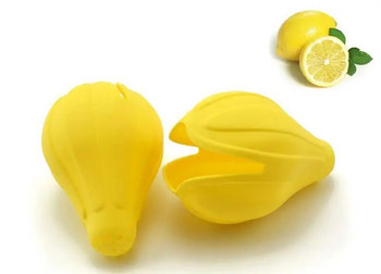 Πρακτικό βολικό εγχειρίδιο σιλικόνης ποιότητας τροφίμων Αποχυμωτής φρούτων πορτοκαλιού λεμονιού Πρέσα αποχυμωτή εσπεριδοειδών Εργαλεία Gadget κουζίνας