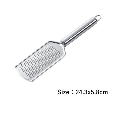 Răzătoare de lămâie cu brânză multifuncțională pentru fructe, legume, din oțel inoxidabil, tăietor de cartofi, tăietor de morcovi, curăță de coajă, zdrobitor de alimente, gadgeturi de bucătărie