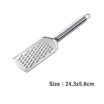 Răzătoare de lămâie cu brânză multifuncțională pentru fructe, legume, din oțel inoxidabil, tăietor de cartofi, tăietor de morcovi, curăță de coajă, zdrobitor de alimente, gadgeturi de bucătărie