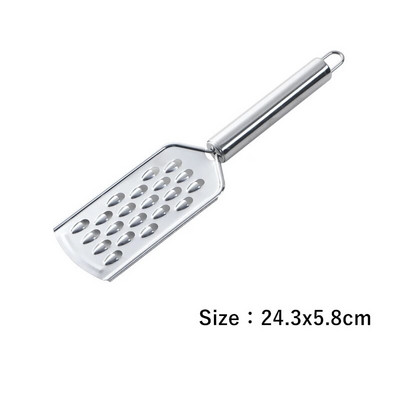 Răzătoare de lămâie cu brânză multifuncțională pentru fructe, legume, din oțel inoxidabil, tăietor de cartofi, tăietor de morcovi, curăță de coajă, zdrobitor de alimente, gadgeturi de bucătărie