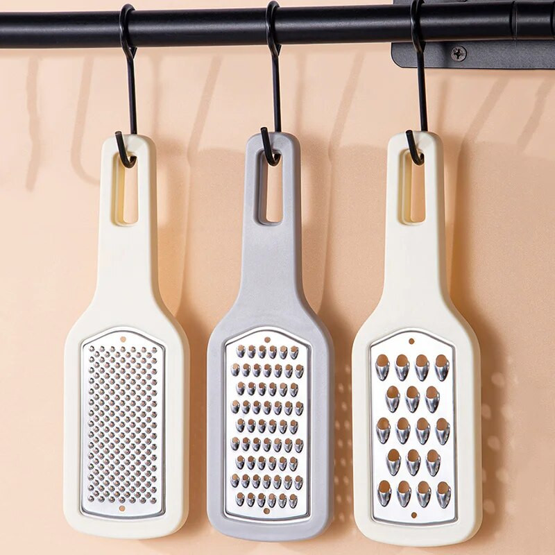 3 az 1-ben rozsdamentes acél kézi sajtreszelő többcélú konyhai ételreszelő sajtokhoz Csokoládé Vaj Gyümölcs Zöldség