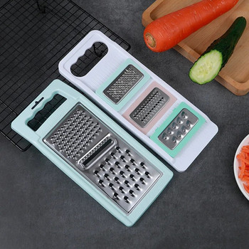 Τρίφτης λαχανικών από ανοξείδωτο ατσάλι Κόφτης φρούτων πατάτας Καρότο τεμαχιστής Πολλαπλών Χρήσεων Τροφίμων Εργαλεία κουζίνας
