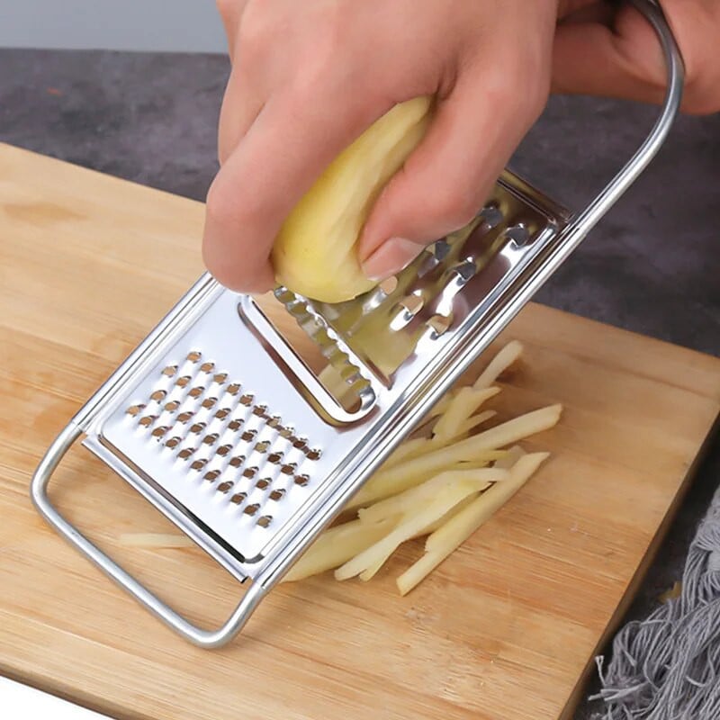 Rozsdamentes acél reszelő Zöldség Gyümölcs Szeletelő Burgonya Sárgarépa Aprító Többcélú Élelmiszer aprító Konyhai eszközök