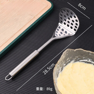 Mașină de zdrobire de cartofi din oțel inoxidabil Mașină de zdrobire manuală de dovleac Presă de igname Forme multiple Concasor pentru piure de legume Accesorii de bucătărie