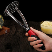 Mașină de zdrobire de cartofi presați, piure de orez, 1 bucă, împingător de cartofi, zdrobitor de cartofi neted, unelte pentru fructe, accesorii Kicthen