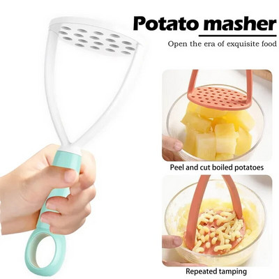 Κουζίνα PP Pressed Potato Masher Ricer Puree Juice Maker Potato Pusher Smooth πουρέ πατάτας Θραυστήρας φρούτων προμήθειες