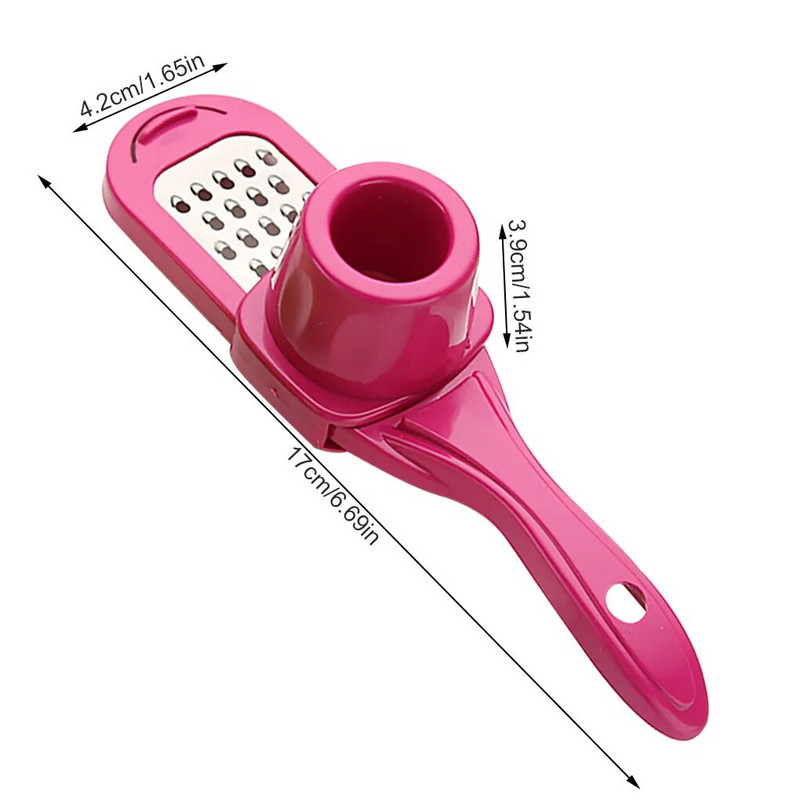 1 vnt česnako pjaustyklė namų virtuvės nerūdijančio plieno česnako pjaustyklė Neslidžia pjaustymo priemonė