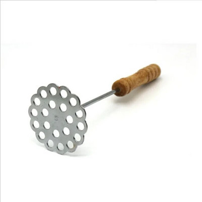 Presă pentru piure de cartofi din oțel inoxidabil Mașină de zdrobire de cartofi dulci Mașină de zdrobire de dovleac Mașină de făcut piure de orez manual unelte de bucătărie