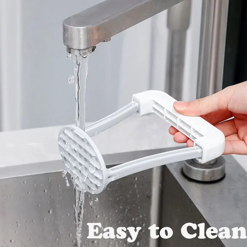 Εγχειρίδιο Home Potato Masher Food Grade PP Pressed Potato Smasher Crusher Εργαλεία φρούτων λαχανικών Αξεσουάρ κουζίνας για βρεφικές τροφές