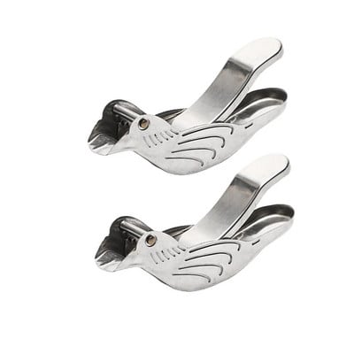 Akril citromlé csíptető átlátszó kézi citrom szelet facsaró halmadár alakú narancssárga citrusprés gyümölcsprés konyhai eszközök